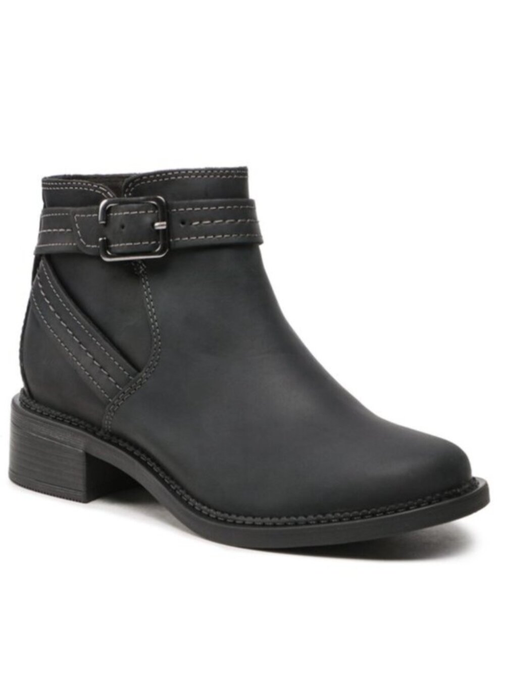 Clarks Maye Strap Ankle Boots – Black – Size 6.5 (BNWT)